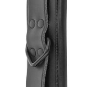 DARKNESS - HANDSCHELLEN UND KRAGEN AUS SCHWARZEM LEDER Engefreunde - Spice with a good price