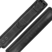 DARKNESS - HANDSCHELLEN UND KRAGEN AUS SCHWARZEM LEDER Engefreunde - Spice with a good price