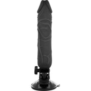 BASECOCK - REALISTISCHER VIBRATOR MIT FERNBEDIENUNG SCHWARZ 20 CM -O- 4 CM BASECOCK