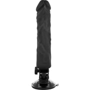 BASECOCK - REALISTISCHER VIBRATOR MIT FERNBEDIENUNG SCHWARZ 21 CM -O- 4 CM BASECOCK