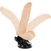 BASECOCK - ARTIKULIERBARER VIBRATOR MIT FERNBEDIENUNG SCHWARZ 21 CM -O- 5 CM BASECOCK