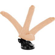 BASECOCK - ARTIKULIERBARER VIBRATOR MIT FERNBEDIENUNG SCHWARZ 18.5 CM -O- 4 CM BASECOCK