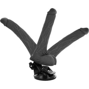 BASECOCK - ARTIKULIERBARER VIBRATOR MIT FERNBEDIENUNG SCHWARZ 18.5 CM -O- 4 CM BASECOCK