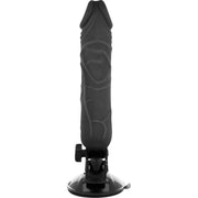 BASECOCK - REALISTISCHER VIBRATOR MIT FERNBEDIENUNG SCHWARZ 20 CM -O- 4 CM BASECOCK