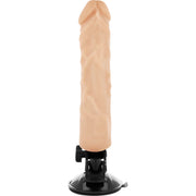 BASECOCK - REALISTISCHER VIBRATOR MIT FERNBEDIENUNG SCHWARZ 21 CM -O- 4 CM BASECOCK