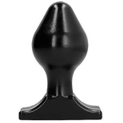 ALL BLACK - ANALPLUG 16X8 CM - ENGEFREUNDE.COM