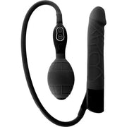 SEVEN CREATIONS - SCHWARZER AUFBLASBARER VIBRATOR VON SEVEN CREATIONS