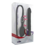 SEVEN CREATIONS - SCHWARZER AUFBLASBARER VIBRATOR VON SEVEN CREATIONS