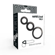 ADDICTED TOYS - RINGSET FÜR PENIS - GERUCHERT - ENGEFREUNDE.COM