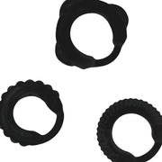 ADDICTED TOYS - C-RING-SET SCHWARZ - ENGEFREUNDE.COM