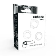 ADDICTED TOYS - C-RING-SET KLAR - ENGEFREUNDE.COM