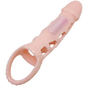 BAILE - PENIS EXTENDER COVER MIT VIBRATION UND NATÜRLICHEM GURT 13.5 CM BAILE FOR HIM