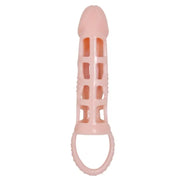 BAILE - PENIS EXTENDER COVER MIT VIBRATION UND NATÜRLICHEM GURT 13.5 CM BAILE FOR HIM