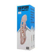 BAILE - PENIS EXTENDER COVER MIT VIBRATION UND NATÜRLICHEM GURT 13.5 CM BAILE FOR HIM