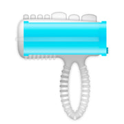 CASUAL LOVE - RINGZUNGE VIBRIERENDES BLAU - ENGEFREUNDE.COM