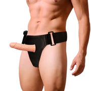 HARNESS ATTRACTION - GREGORY HOLLOW RNES MIT VIBRATOR 16.5 CM -O- 4.3 CM - ENGEFREUNDE.COM