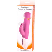 SEVEN CREATIONS - EUPHORIC BUNNY VIBRATOR MIT LILA ROTATION - ENGEFREUNDE.COM