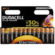 DURACELL - PLUS POWER BATTERIE AA LR6 12 EINHEITEN DURACELL