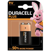 DURACELL - PLUS POWER BATTERIE 9V LR61 1EINHEIT DURACELL