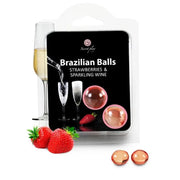 SECRETPLAY - BRASILIANISCHE KUGEL SET ERDBEER UND CHAMPAGNER SECRETPLAY COSMETIC