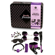 SECRETPLAY - BDSM SET 8PCS PURBLE / BLACK. - ENGEFREUNDE.COM