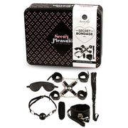 SECRETPLAY - BDSM SET 8 PCS SCHWARZ - ENGEFREUNDE.COM