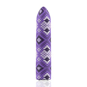 CUSTOM BULLETS - RECHARGEABLE SNAKE PURPLE MAGNETIC BULLET 10V CUSTOM BULLETS