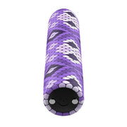 CUSTOM BULLETS - RECHARGEABLE SNAKE PURPLE MAGNETIC BULLET 10V CUSTOM BULLETS