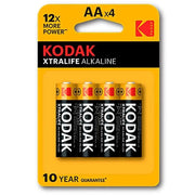 KODAK - XTRALIFE ALKALINE BATTERIE AA LR6 BLISTER * 4 KODAK