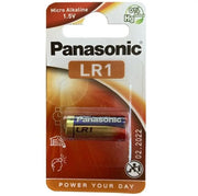 PANASONIC - ALKALINE BATTERY LR1 1.5V BLISTER 1 EINHEIT PANASONIC