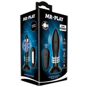 MR PLAY - STECKER MIT SCHWARZEN ROTIERENDEN BLLEN FERNBEDIENUNG MR PLAY