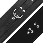 DARKNESS - HANDSCHELLEN AUS SCHWARZEM LEDER DARKNESS BONDAGE