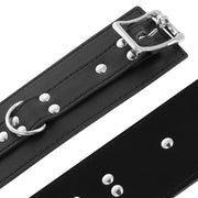 DARKNESS - HANDSCHELLEN AUS SCHWARZEM LEDER DARKNESS BONDAGE