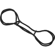 DARKNESS - HANDSCHELLEN ODER KNÖCHEL-HANDSCHELLEN AUS 100 % BAUMWOLLE DARKNESS BONDAGE