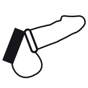 DARKNESS - METALLRING FÜR PENIS UND HODEN DARKNESS BONDAGE