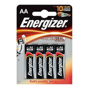 ENERGIZER - ALKALINE POWER BATTERIE AA LR6 *4 ENERGIZER