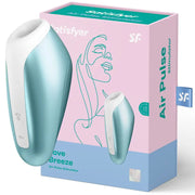 SATISFYER - LOVE BREEZE SUCCIONADOR ICE BLUE SATISFYER AIR PULSE