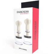 DARKNESS - TRANSPARENTER NIPPELSAUGER 5CM DURCHMESSER - ENGEFREUNDE.COM