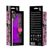 DELTA CLUB - TOYS LILA DILDO MEDIZINISCHES SILIKON 17 CM -O- 3 CM DELTACLUB