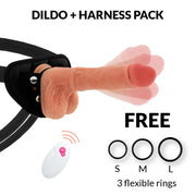 CYBER SILICOCK - STRAP-ON MR RICK FERNBEDIENUNG CYBER SILICOCK