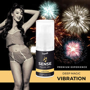 COQUETTE CHIC DESIRE - PULSE ERDBEER VIBRATIONSGEL PREMIUM FLÜSSIGKEIT 15ML COQUETTE COSMETICS