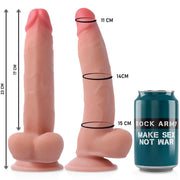 ROCKARMY - HARNESS + DUAL DENSITY LEOPARD 23 CM -O- 4.77 CM ROCK ARMY