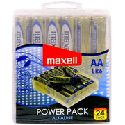 MAXELL - ALKALINE BATTERIE AA LR6 PACK * 24 BATTERIEN - ENGEFREUNDE.COM