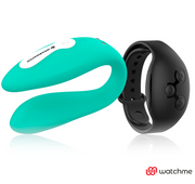 WEARWATCH - DUAL-TECHNOLOGIE VIBRATOR WATCHME AQUAMARINE / JET WEARWATCH