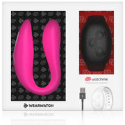 WEARWATCH - WATCHME DUAL TECHNOLOGY VIBRATOR FUCHSIA/AZABACHE WEARWATCH
