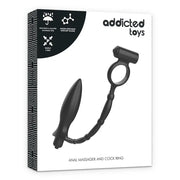ADDICTED TOYS - ANALPLUG MIT VIBRATIONSRING ADDICTED TOYS