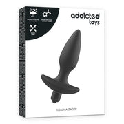 ADDICTED TOYS - MASSAGER PLUG ANAL MIT VIBRATION SCHWARZ - ENGEFREUNDE.COM