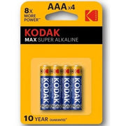 KODAK - MAX SUPER ALKALINE BATTERIE AAA LR03 BLISTER * 4 - ENGEFREUNDE.COM
